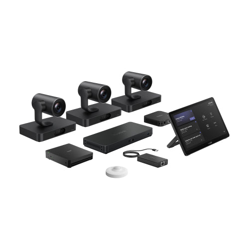 Yealink MVCS98-C5U Teams Room Kit, MCore 4, MTouch Plus, 3x SmartVision 80, AVHub, RCH40 E2, Room...