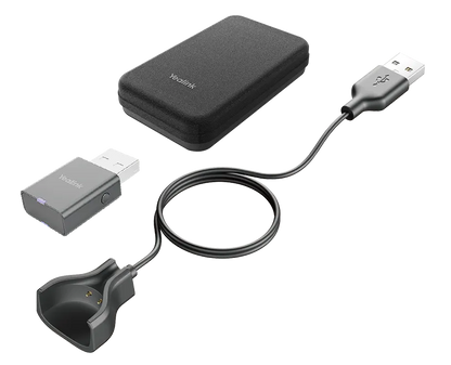 Yealink Portable Accessory Kit for WH63/67, Carry Case, Charging Cable, WDD60 DECT Dongle, Make D...