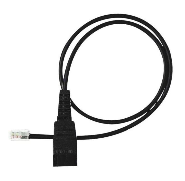Yealink QD-RJ9-Cord-3PTY QD to RJ Cord for YHS36/YHS34/YHS34 Lite, Compatible with Cisco 79xx IP... - Image 2