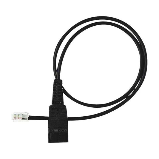 Yealink QD-RJ9-CORD,  QD to RJ Cord for YHS36/YHS34/YHS34 Lite, Quick Disconnect (QD) to RJ9 conv...