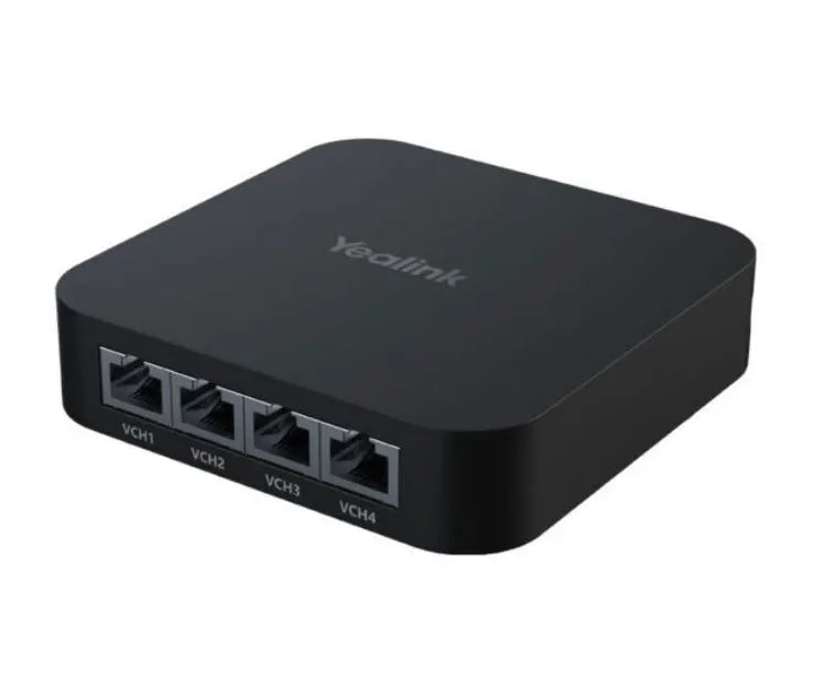 Yealink RCH40 E2 4-Port PoE Switch, Used For Connecting Yealink Meeting Room Cameras, Microphones...