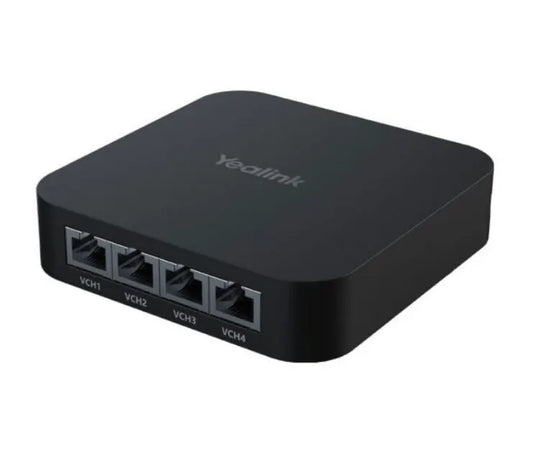 Yealink RCH40 E2 4-Port PoE Switch, Used For Connecting Yealink Meeting Room Cameras, Microphones...