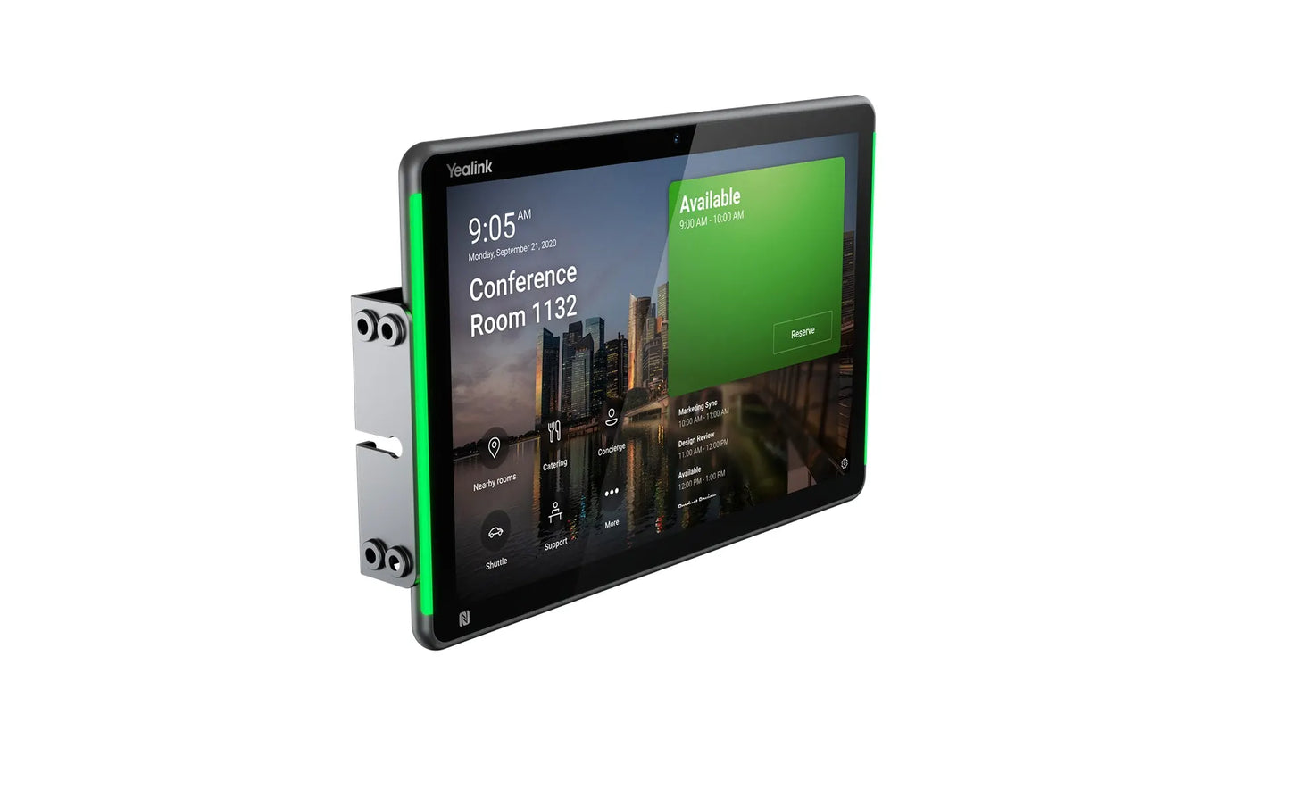 Yealink RoomPanel Plus E2- Black Android 13 OS Touch Screen Scheduler 10.1-inch multifunctional m... - Image 4