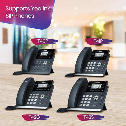 Yealink WMB-T40/T41/T42-WB, Wall Mount Bracket for SIP- T40G/T40P//T41P/T41S/U/T42G/T42S/T42U/T43... - Image 4