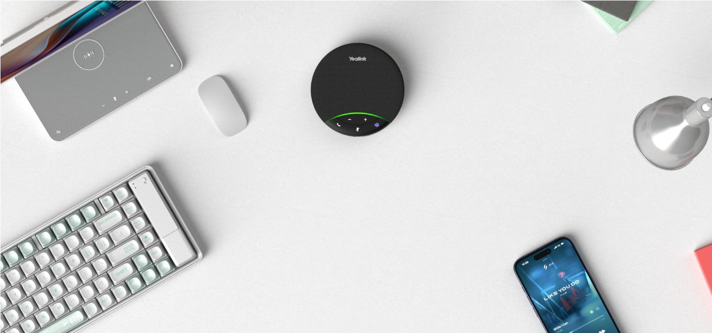 Yealink SP92 with Dongle USB-C/A, AI Noise  Cancellation, 4m All-round Voice Pick Up 50 mm Speake... - Image 4