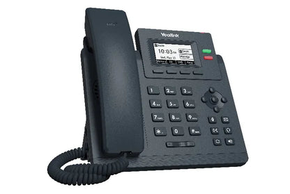 Yealink T31G 2 Line IP phone Basic Desk Phone, 132x64 LCD, Dual Gigabit Ports, PoE. No Power Adap... - Image 3