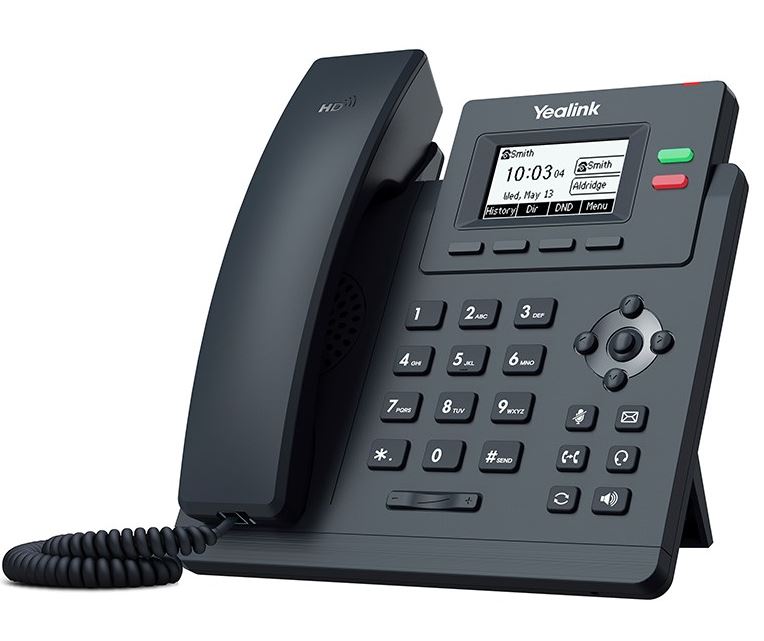 Yealink T31G 2 Line IP phone Basic Desk Phone, 132x64 LCD, Dual Gigabit Ports, PoE. No Power Adap... - Image 4