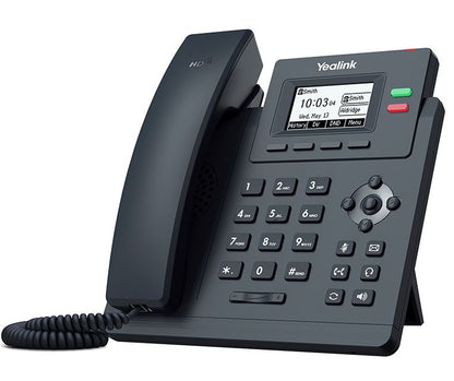 Yealink T31G 2 Line IP phone Basic Desk Phone, 132x64 LCD, Dual Gigabit Ports, PoE. No Power Adap... - Image 4