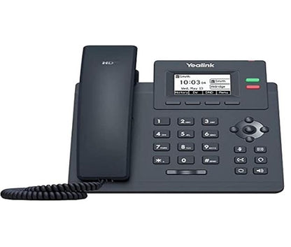 Yealink T31P 2 Line IP phone Entry-level, 132x64 LCD, PoE. No Power Adapter included, Zoom, HD Vo... - Image 4