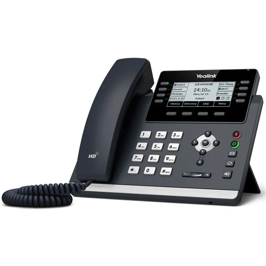 *LS Yealink T43U 12 Line IP phone, 3.7' 360x160 pixel Graphical LCD with backlight, Dual USB Port...
