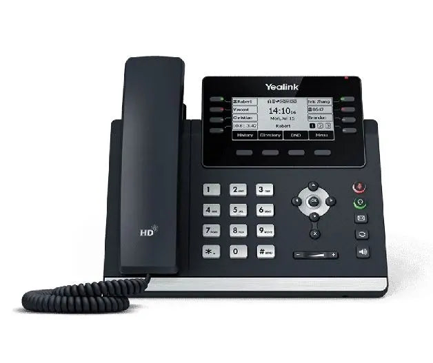 *LS Yealink T43U 12 Line IP phone, 3.7' 360x160 pixel Graphical LCD with backlight, Dual USB Port... - Image 3
