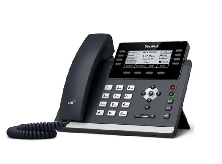 Yealink T43U 12 Line IP phone, 3.7' 360x160 pixel Graphical LCD with backlight, Dual USB Ports, P... - Image 4