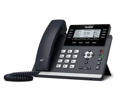 Yealink T43U 12 Line IP phone, 3.7' 360x160 pixel Graphical LCD with backlight, Dual USB Ports, P... - Image 4