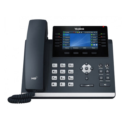 Yealink T46U 16 Line IP phone, 4.3' 480x272 pixel Colour LCD with backlight, Dual USB Ports, POE... - Image 2