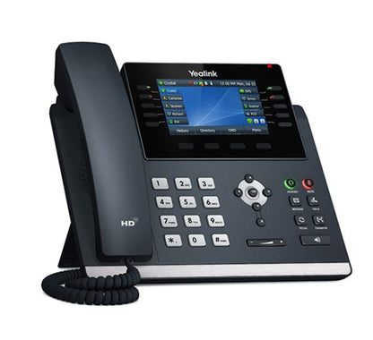 Yealink T46U 16 Line IP phone, 4.3' 480x272 pixel Colour LCD with backlight, Dual USB Ports, POE... - Image 3