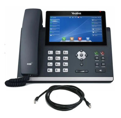 *LS Yealink T48U 16 Line IP phone, 7' 800x480 pixel colour touch screen, Optima HD voice, Dual Gi... - Image 2