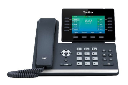 Yealink T54W, 16 Line IP HD Phone, 4.3' 480 x 272 Colour Screen, HD Voice, Dual Gig Ports, Built In Bluetooth And WiFi, USB 2.0 Port, SBC Ready