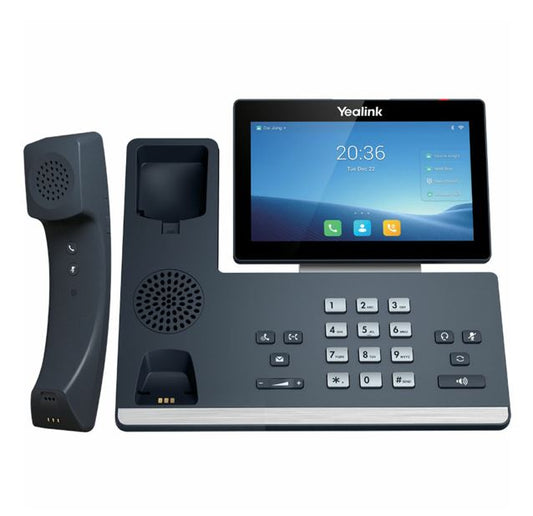 Yealink T58WP 16 Line IP HD Android Phone, colour touch screen, BT Handset (BTH58), HD voice, Dua...