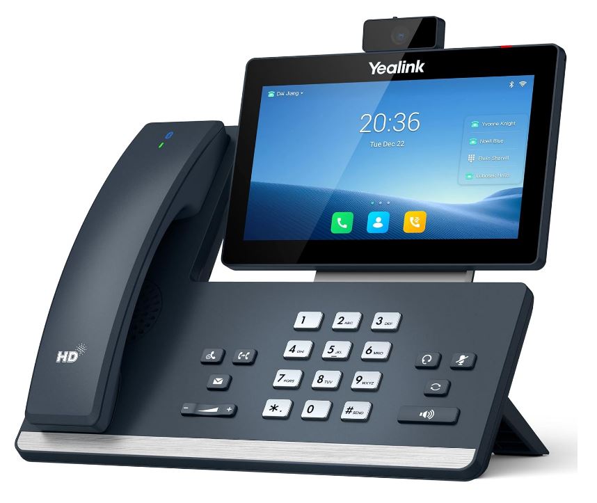 Yealink T58WP 16 Line IP HD Android Phone, colour touch screen, BT Handset (BTH58), HD voice, Dua... - Image 4