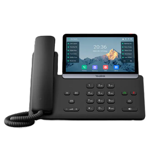Yealink SIP-T77U (SBC READY)  IP Phone, 7' Touchscreen, 16 SIP Accounts, Dual USB, HD Voice, PoE,...