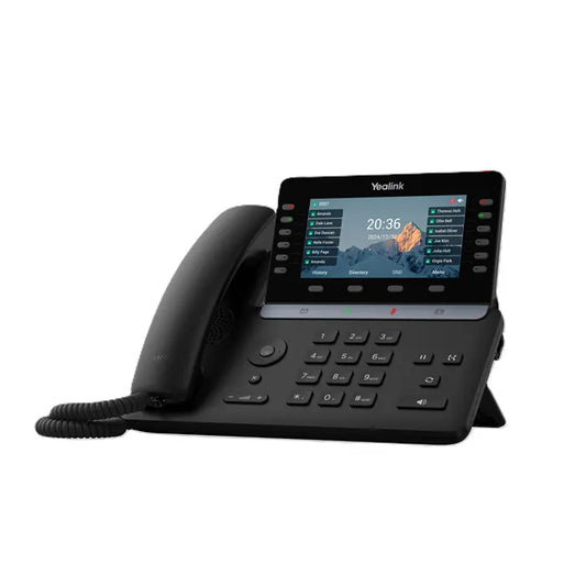 Yealink SIP-T85W (SBC READY) IP Phone, 5.5' Color Display, 16 SIP Accounts, HD Voice, Bluetooth 5...
