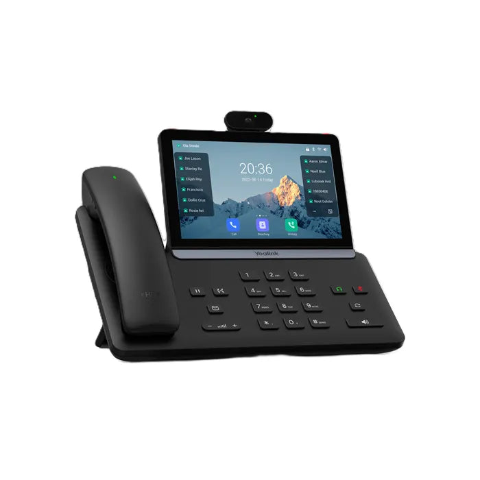 Yealink SIP-T88V Pro IP Phone, 7' Touchscreen, Android 13, HD Voice, Bluetooth Handset, Wi-Fi 6,... - Image 2