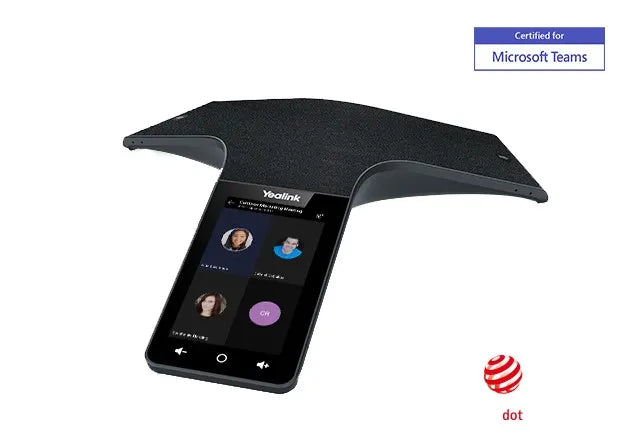 Yealink CP965 Flagship HD IP Teams Conference Phone, Android, 5'' Touch Screen, HD Audio, Noise P... - Image 2