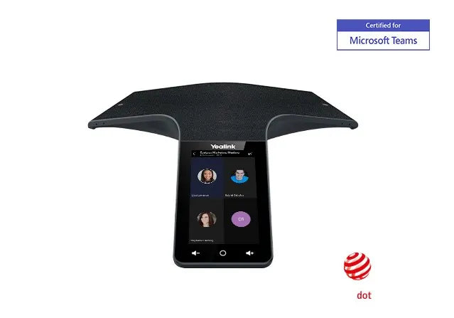 Yealink CP965 Flagship HD IP Teams Conference Phone, Android, 5'' Touch Screen, HD Audio, Noise P... - Image 3