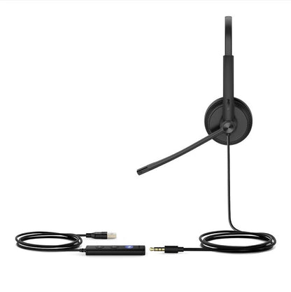 Yealink UH34 SE Dual USB Wired Headset Teams Certified Wideband Noise Cancelling Headset, USB and... - Image 3