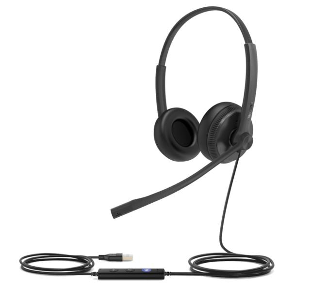 Yealink UH34 Dual Teams USB Headset, Lightweight, All Day Wearing Comfort, Ear Wideband Noise Can... - Image 2