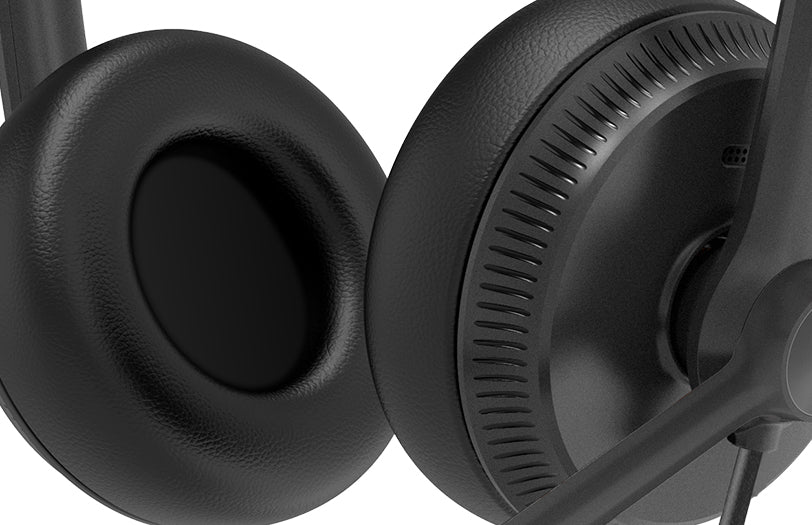 Yealink UH34 Dual UC USB Headset, Lightweight, All Day Wearing Comfort, Ear Wideband Noise Cancel... - Image 2