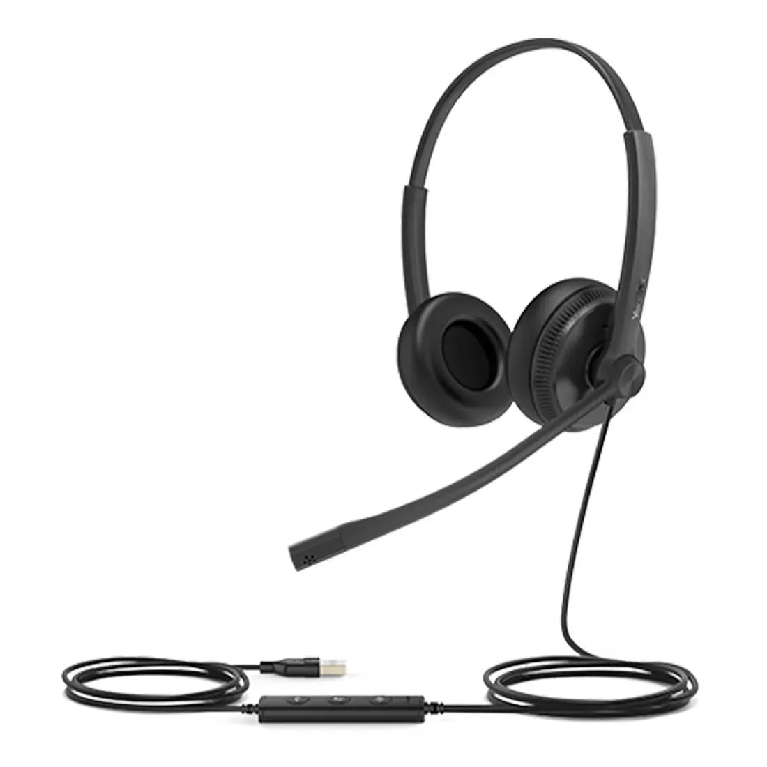Yealink UH34 Dual UC USB Headset, Lightweight, All Day Wearing Comfort, Ear Wideband Noise Cancel... - Image 2