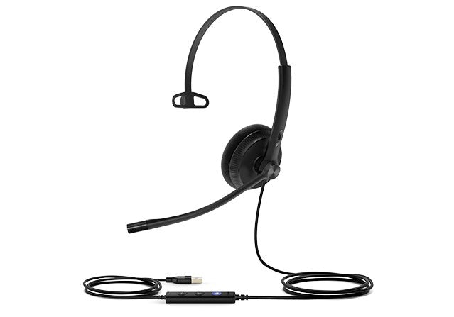 Yealink UH34 Mono UC USB Headset, Lightweight, All Day Wearing Comfort, Ear Wideband Noise Cancel... - Image 4