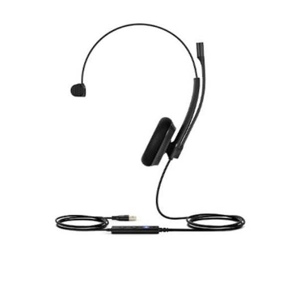 Yealink UH34 Lite Mono UC USB Headset, Lightweight, All Day Wearing Comfort, Ear Wideband Noise C... - Image 2