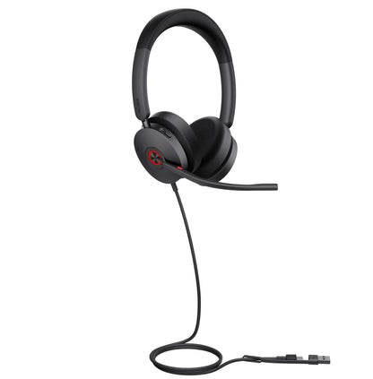 Yealink UH48 Teams USB Wired Headset Hybrid Active Noise Cancellation, Four-Microphone Noise-canc... - Image 2