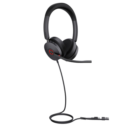 Yealink UH48 Teams USB Wired Headset Hybrid Active Noise Cancellation, Four-Microphone Noise-canc... - Image 2