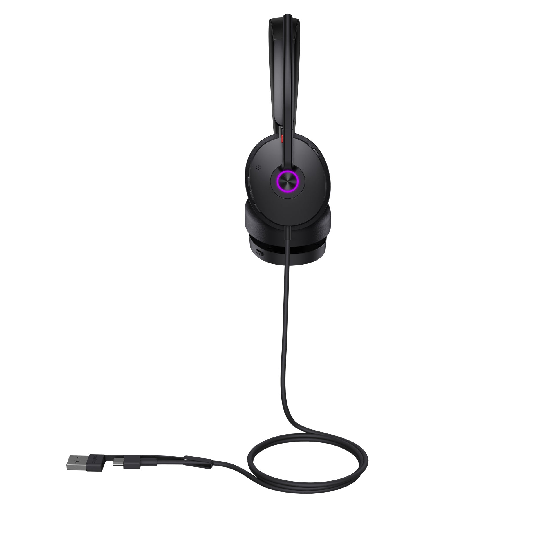 Yealink UH48 Teams USB Wired Headset Hybrid Active Noise Cancellation, Four-Microphone Noise-canc... - Image 3