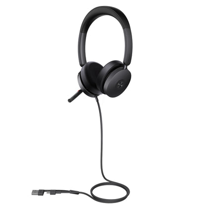Yealink UH48 UC USB Wired Headset Hybrid Active Noise Cancellation, Four-Microphone Noise-canceli... - Image 4