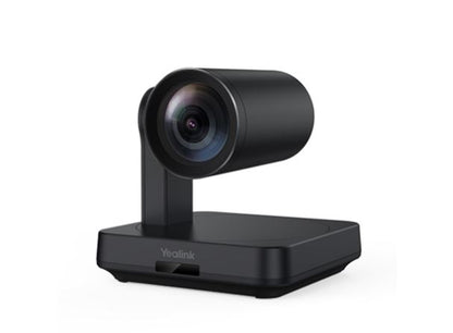 Yealink Black UVC84 4K, 12x optical USB PTZ camera, includes VCR20 Remote Control, 7m USB Cable,...