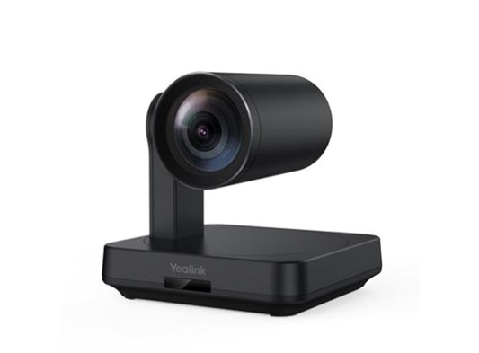 Yealink Black UVC84 4K, 12x optical USB PTZ camera, includes VCR20 Remote Control, 7m USB Cable,...