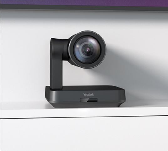 Yealink Black UVC84 4K, 12x optical USB PTZ camera, includes VCR20 Remote Control, 7m USB Cable,... - Image 2