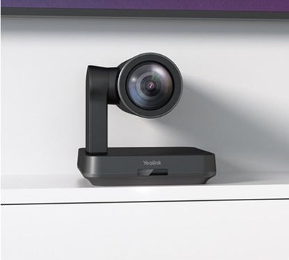 Yealink Black UVC84 4K, 12x optical USB PTZ camera, includes VCR20 Remote Control, 7m USB Cable,... - Image 2