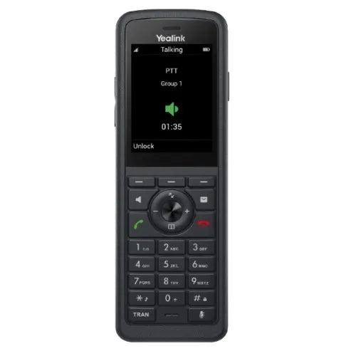 Yealink W59R-P Rugged DECT Handset Only, IP67, Bluetooth 5.2,dual-mic noise cancellation,21 hrs t...