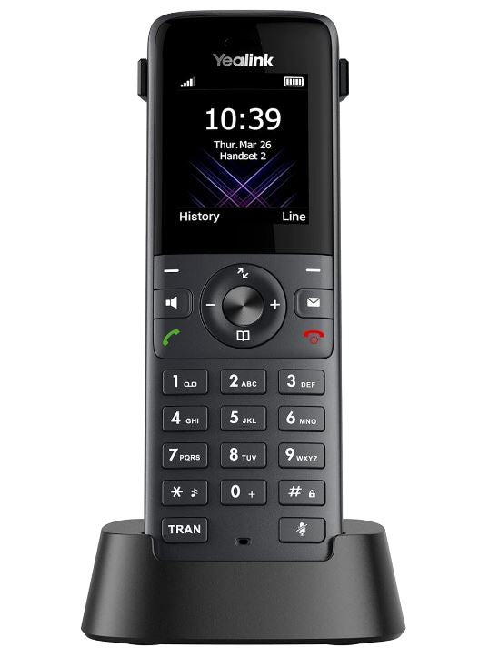 Yealink W73H High-Performance IP DECT Handset, HD Audio, Long Standby Time of 400 hours,Up to 35h... - Image 2