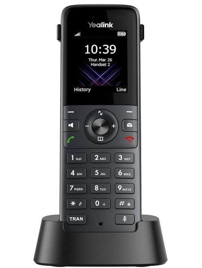 Yealink W73H High-Performance IP DECT Handset, HD Audio, Long Standby Time of 400 hours,Up to 35h... - Image 2