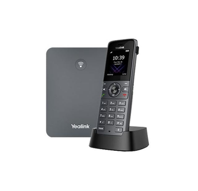Yealink W73P High-Performance IP DECT Solution including W73H Handset and W70B Base Station, Up t...