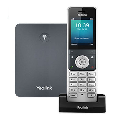 Yealink W76P High-Performance IP DECT Solution including W56H Handset and W70B Base Station, Up t... - Image 2