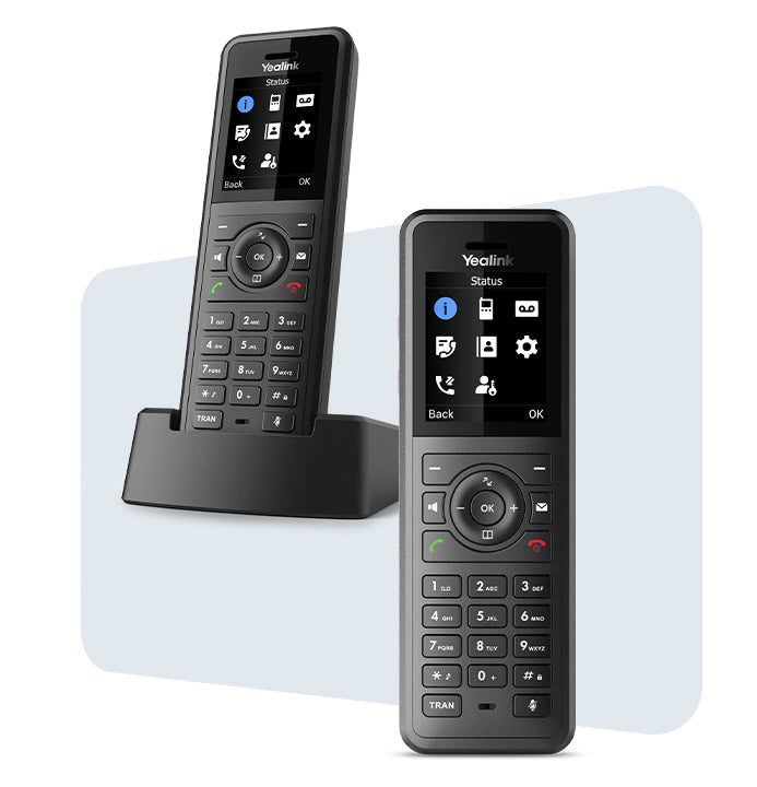 Yealink W77P High-Performance IP DECT Solution including W57R Rugged Handset And W70B Base Statio... - Image 2