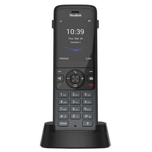 Yealink W78H Wireless DECT Handset, Scalable Solution, Optimised Wireless Communication,Business... - Image 2