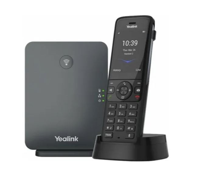Yealink W78P Wireless DECT Phone System, Solution including W70B Base Station and 1x W78H Handset... - Image 4